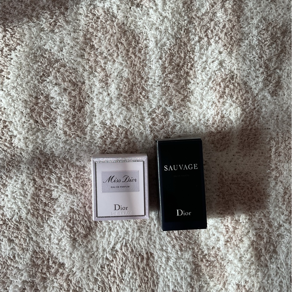 SOLD Dior Fragrance Set